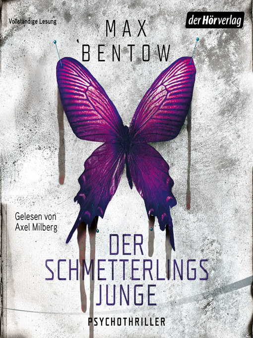 Title details for Der Schmetterlingsjunge by Max Bentow - Wait list